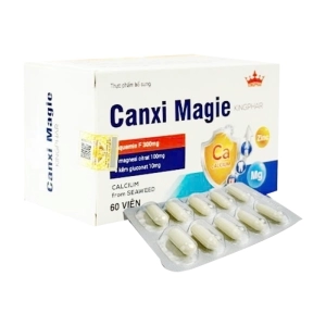 Canxi Magie Kingphar 6 vỉ x 10 viên – Bổ sung Canxi, Magie