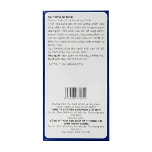 Canxi Magie Kingphar lọ 60 viên - Bổ sung Canxi, Magie