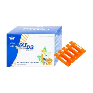 Canxi Vitamin D3 Kingphar 30 ống x 5ml - Bổ sung Canxi, Vitamin D3 cơ thể Canxi Vitamin D3 Kingphar 30 ống x 5ml - Bổ sung Canxi, Vitamin D3 cơ thể