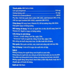 Canxi Vitamin D3 Kingphar 30 ống x 5ml - Bổ sung Canxi, Vitamin D3 cơ thể Canxi Vitamin D3 Kingphar 30 ống x 5ml - Bổ sung Canxi, Vitamin D3 cơ thể