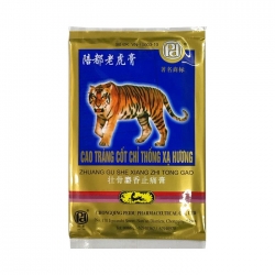 Cao dán con cọp ( Cao tráng cốt chỉ thống xạ hương )