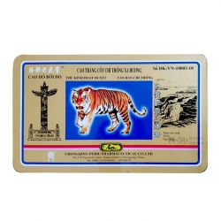 Cao dán con cọp ( Cao tráng cốt chỉ thống xạ hương )