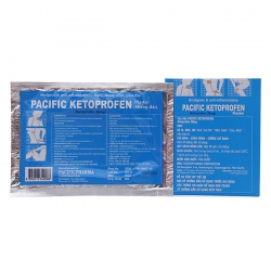 Pacific Ketoprofen Plaster, Hộp 20 Gói x 6 Miếng