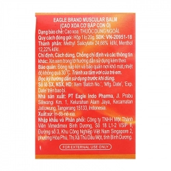 Cao Xoa Cơ Bắp Con Ó Muscular Balm Eagle 20g