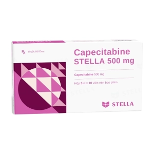 Capecitabine Stella 500mg 3 vỉ x 10 viên (Capecitabine)