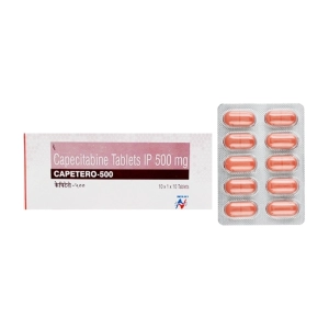 Capetero-500 Hetero Oncology 10 hộp x 1 vỉ x 10 viên