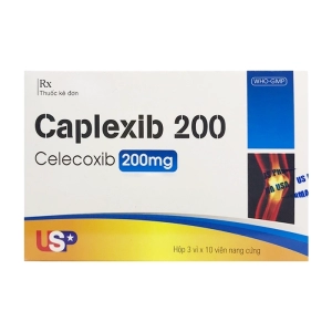 Caplexib 200 US Pharma - USP 3 vỉ x 10 viên (Celecoxib)