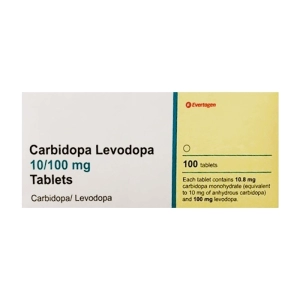 Carbidopa Levodopa 10/100mg Tablets Evertogen 10 vỉ x 10 viên (Carbidopa + Levodopa)