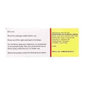 Carbidopa Levodopa 25/250mg Tablets Evertogen 10 vỉ x 10 viên (Carbidopa + Levodopa)