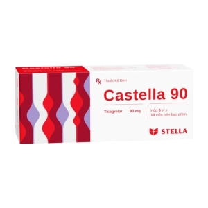 Castella 90 Stellapharm 6 vỉ x 10 viên (Ticagrelor)