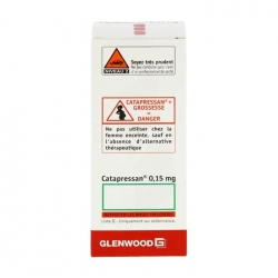 Catapressan 0.15mg Glenwood 3 vỉ x 10 viên
