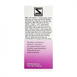 Cebrex S 80mg Dr. Willmar Schwabe 6 vỉ x 20 viên