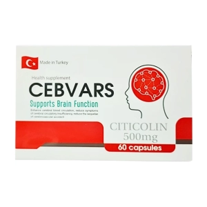 Cebvars 500mg Honor 10 vỉ x 6 viên (Citicolin)