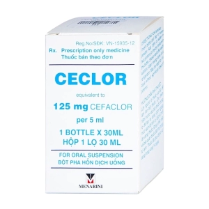 Ceclor 125mg/5ml Menarini 30ml Ceclor 125mg/5ml Menarini 30ml