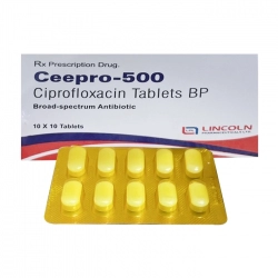Ceepro-500 Lincoln Pharm 10 vỉ x 10 viên