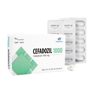 Cefadozil 1000 Thephaco 5 vỉ x 10 viên (Cefadroxil)