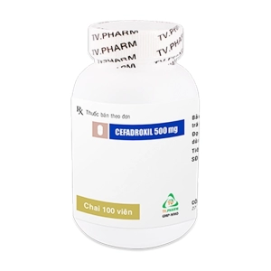 Cefadroxil 500mg TV.Pharm chai 100 viên (Cefadroxil)