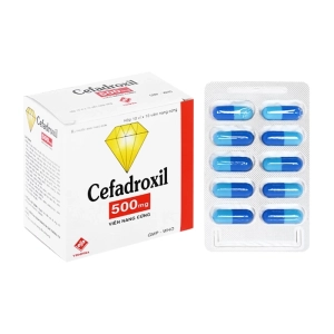 Cefadroxil 500mg Vidipha 10 vỉ x 10 viên Cefadroxil 500mg Vidipha 10 vỉ x 10 viên