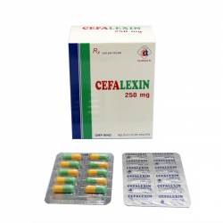 Thuốc kháng sinh DMC Cefalexin 250mg, Chai 200 viên