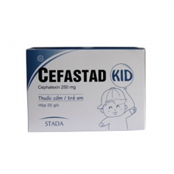 Cefastad Kid 250mg Stada 25 gói Cefastad Kid 250mg Stada 25 gói
