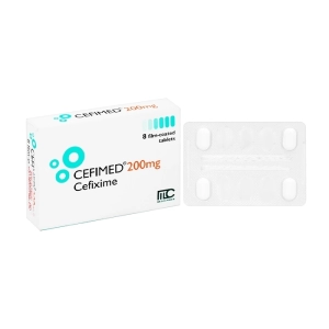 Cefimed 200mg Medochemie 2 vỉ x 4 viên (Cefixime Trihydrate)