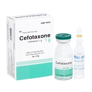 Cefotaxone 1g Bidiphar 1 lọ + 1 ống x 4ml (Cefotaxim)