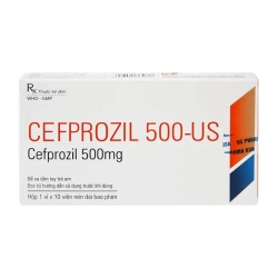 Cefprozil 500-US Pharma - USP 1 vỉ x 10 viên