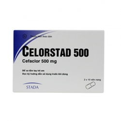 Celorstad 500 mg Stada 2 vỉ x 10 viên