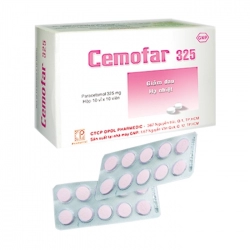 Cemofar 325 Pharmedic 10 vỉ x 10 viên Cemofar 325 Pharmedic 10 vỉ x 10 viên