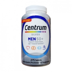 Centrum Silver Men 50+ mẫu mới, Chai 275 viên Centrum Silver Men 50+ mẫu mới, Chai 275 viên