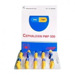 Cephalexin PMP 500 Pymepharco 10 vỉ x 10 viên