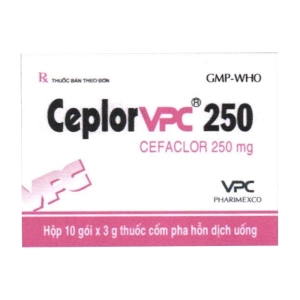 Ceplorvpc 250 Pharimexco 10 gói x 3g (Cefaclor)