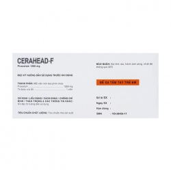 Cerahead -F Davipharm 6 vỉ x 10 viên
