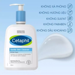 Cetaphil Gentle Skin Cleanser 500ml - Sữa rửa mặt dịu nhẹ cho da nhạy cảm Cetaphil Gentle Skin Cleanser 500ml - Sữa rửa mặt dịu nhẹ cho da nhạy cảm