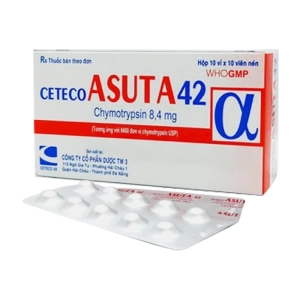 Ceteco Asuta 42 Foripharm 10 vỉ x 10 viên Ceteco Asuta 42 Foripharm 10 vỉ x 10 viên