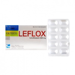 Ceteco Leflox 500mg Foripharm 10 vỉ x 10 viên - TEST