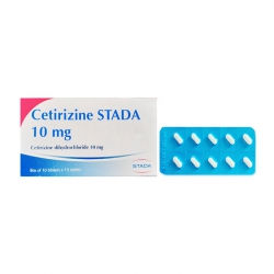 Cetirizine Stada 10mg 10 vỉ x 10 viên Cetirizine Stada 10mg 10 vỉ x 10 viên