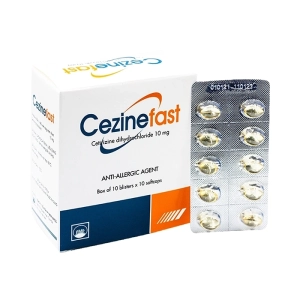 CEZINEFAST - Cetirizin 2HCl 10mg CEZINEFAST - Cetirizin 2HCl 10mg