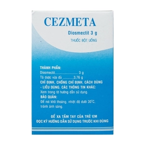 Cezmeta 3g Medipharco 30 gói x 3.76g (Diosmectite)