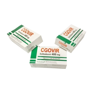 Cgovir 400mg Herabiopharm 4 vỉ x 7 viên (Sofosbuvir)