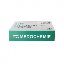 Chemistatin 10mg Medochemie 4 vỉ x 7 viên - Thuốc mỡ máu Chemistatin 10mg Medochemie 4 vỉ x 7 viên - Thuốc mỡ máu