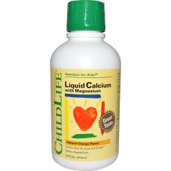 Tpbvsk cho bé Childlife Liquid Calcium with Magnesium, Chai 473ml