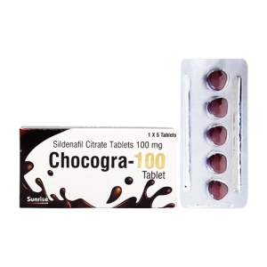 Chocogra-100 Sunrise Remedies 1 vỉ x 5 viên (Sildenafil)