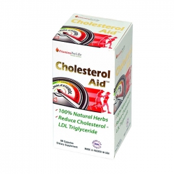 Hỗ trợ giảm mỡ máu Cholesterol Aid Vitamins For Life, Hộp 60 viên