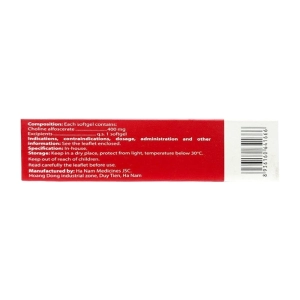Cholin Alfoscerat 400mg Hà Nam 3 vỉ x 10 viên (Choline alfoscerat)
