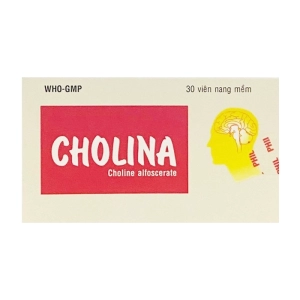 Cholina Phil Inter Pharma 3 vỉ x 10 viên Cholina Phil Inter Pharma 3 vỉ x 10 viên