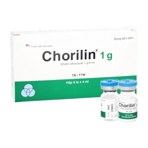 Chorilin 1g/4ml Bidiphar 5 lọ (Choline alfoscerat)