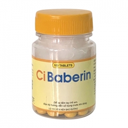 Cibaberin Vinaphar 100 viên - Viên uống tiêu hóa Cibaberin Vinaphar 100 viên - Viên uống tiêu hóa
