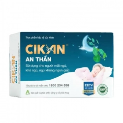 Cikan An Thần Anvy 3 vỉ x 10 viên - Viên uống hỗ trợ ngủ ngon Cikan An Thần Anvy 3 vỉ x 10 viên - Viên uống hỗ trợ ngủ ngon
