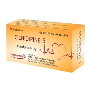 Cilnidipine 5 Herabiopharm 6 vỉ x 10 viên (Cilnidipine)